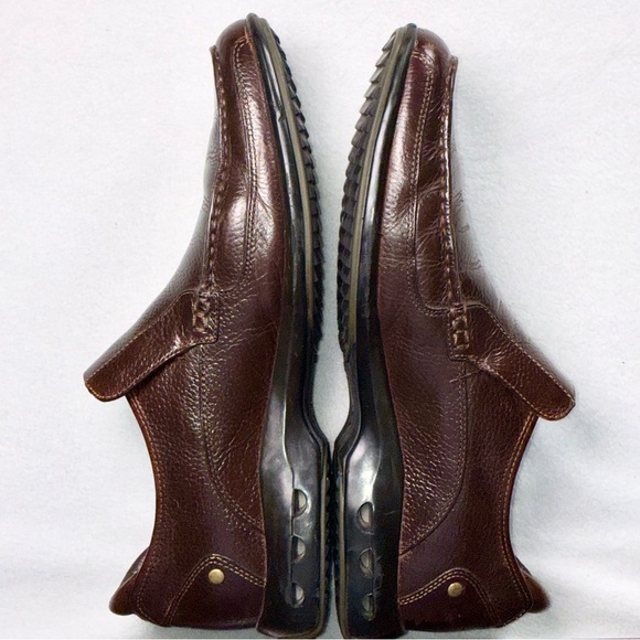 Cole Haan Nike Air Comfort Slip On Loafer Brown Pebbled Leather Men’s 10.5M main image 6
